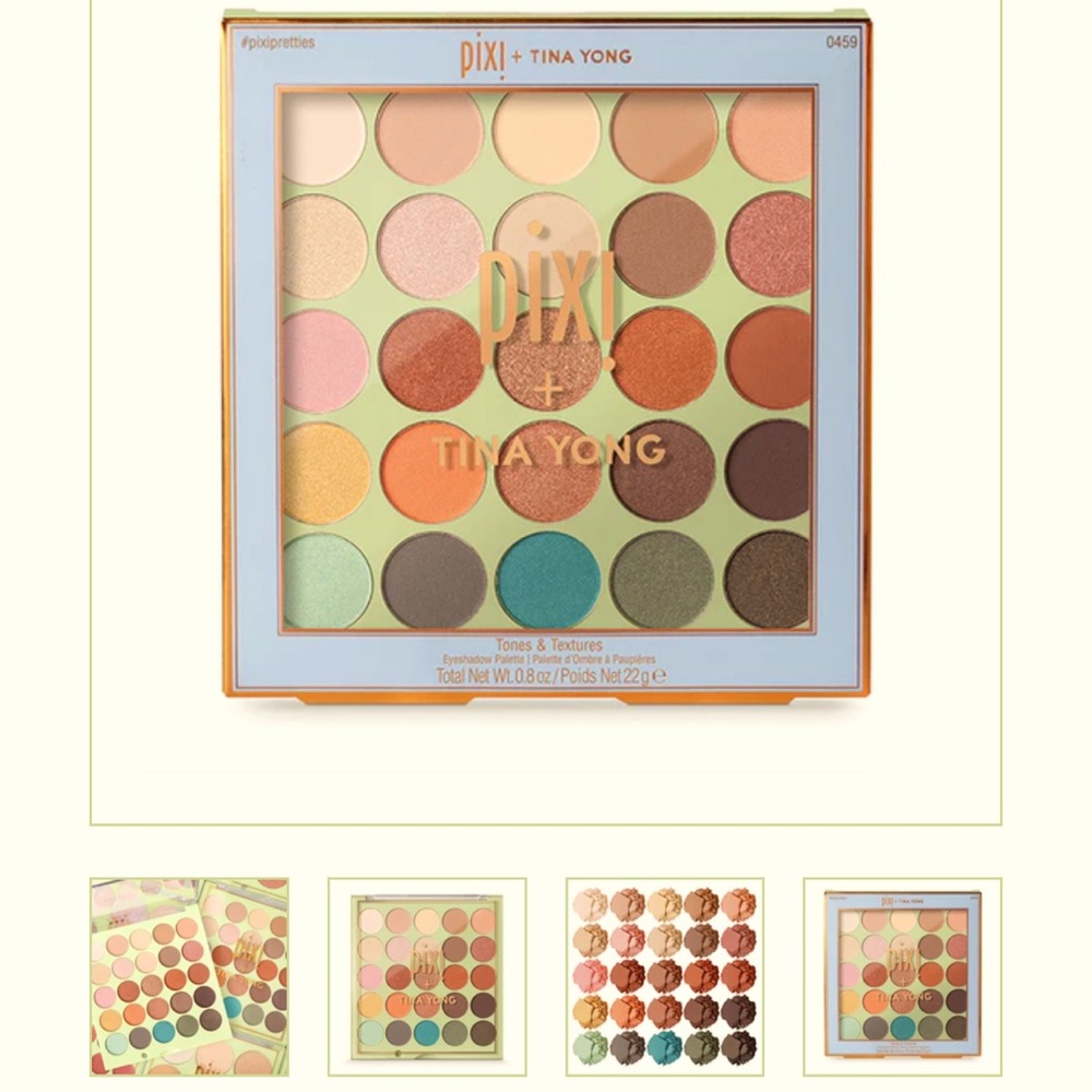 TONES & TEXTURES
New Eyeshadow Palette